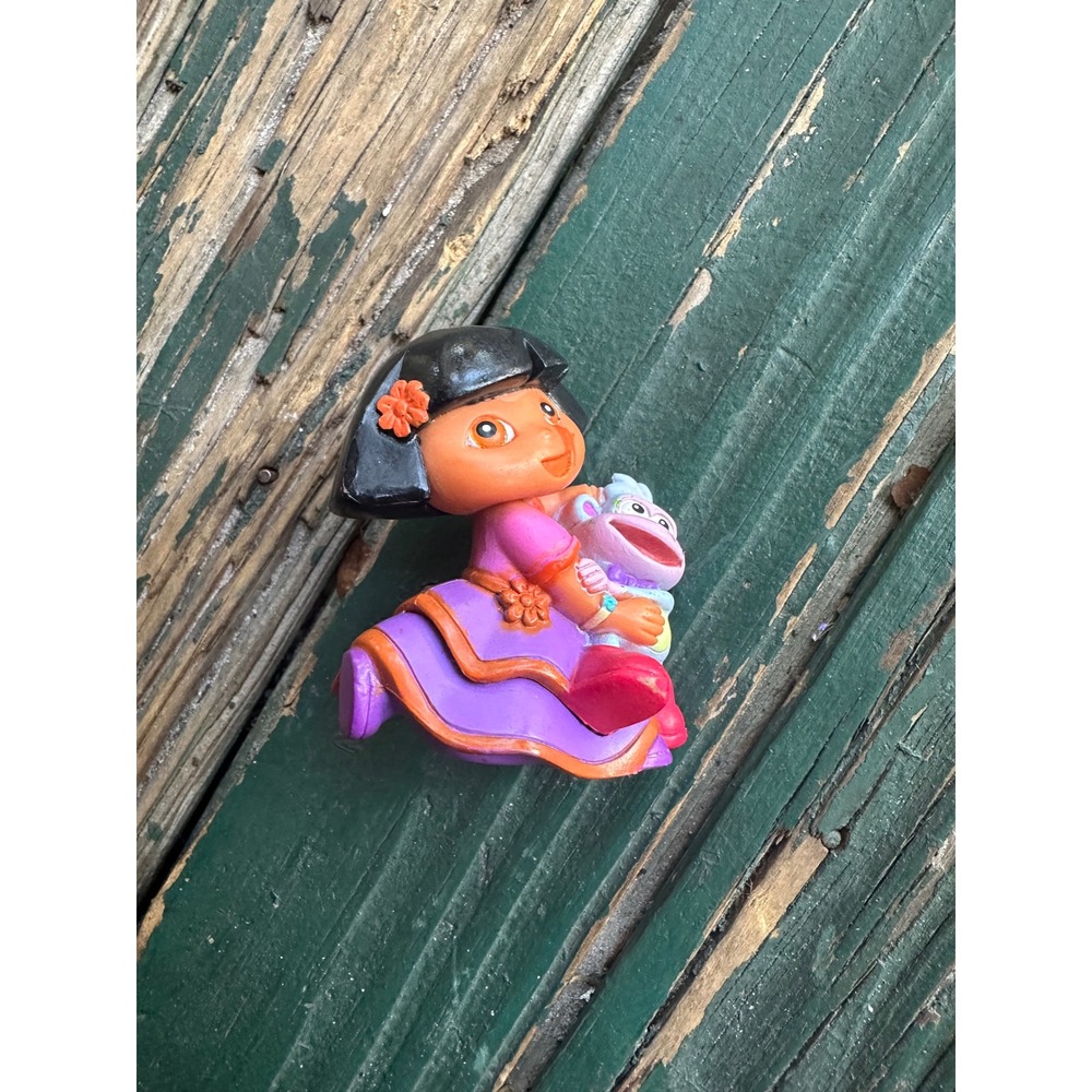 Dora the Explorer Boots Monkey Mini Figure DecoPac Viacom Cake Topper A4186
